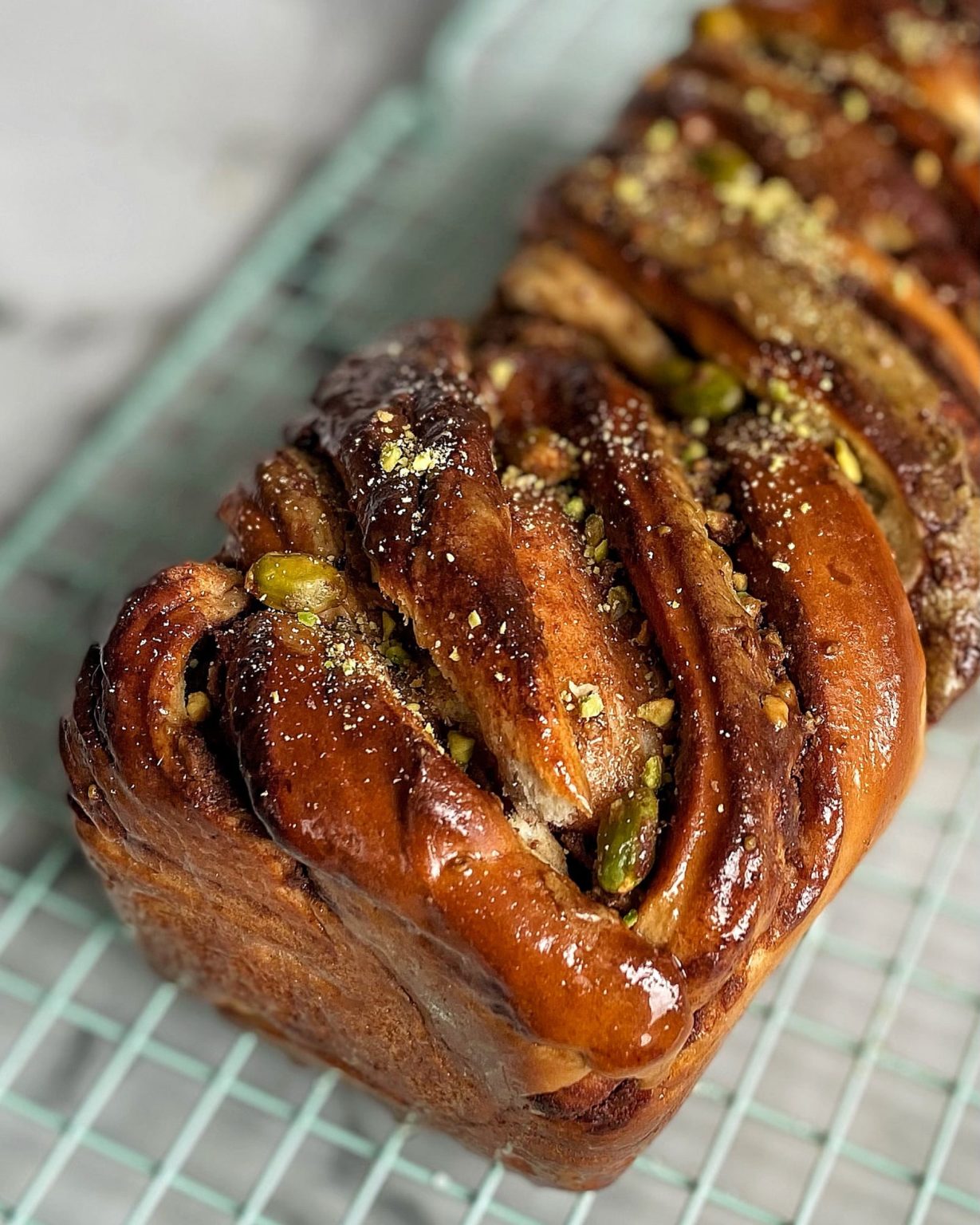 babka pistache chocolat - Ma Cuisine Enthousiaste