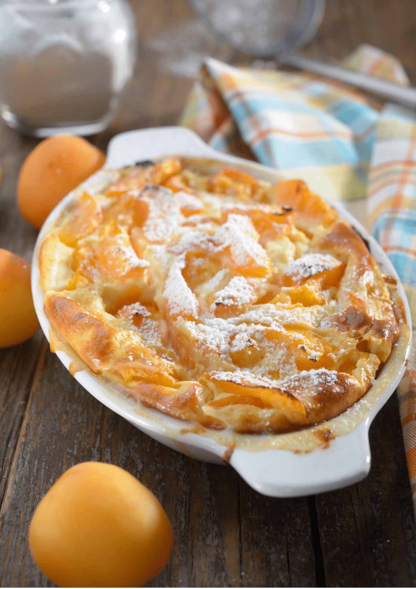 Clafoutis aux abricots - Ma Cuisine Enthousiaste