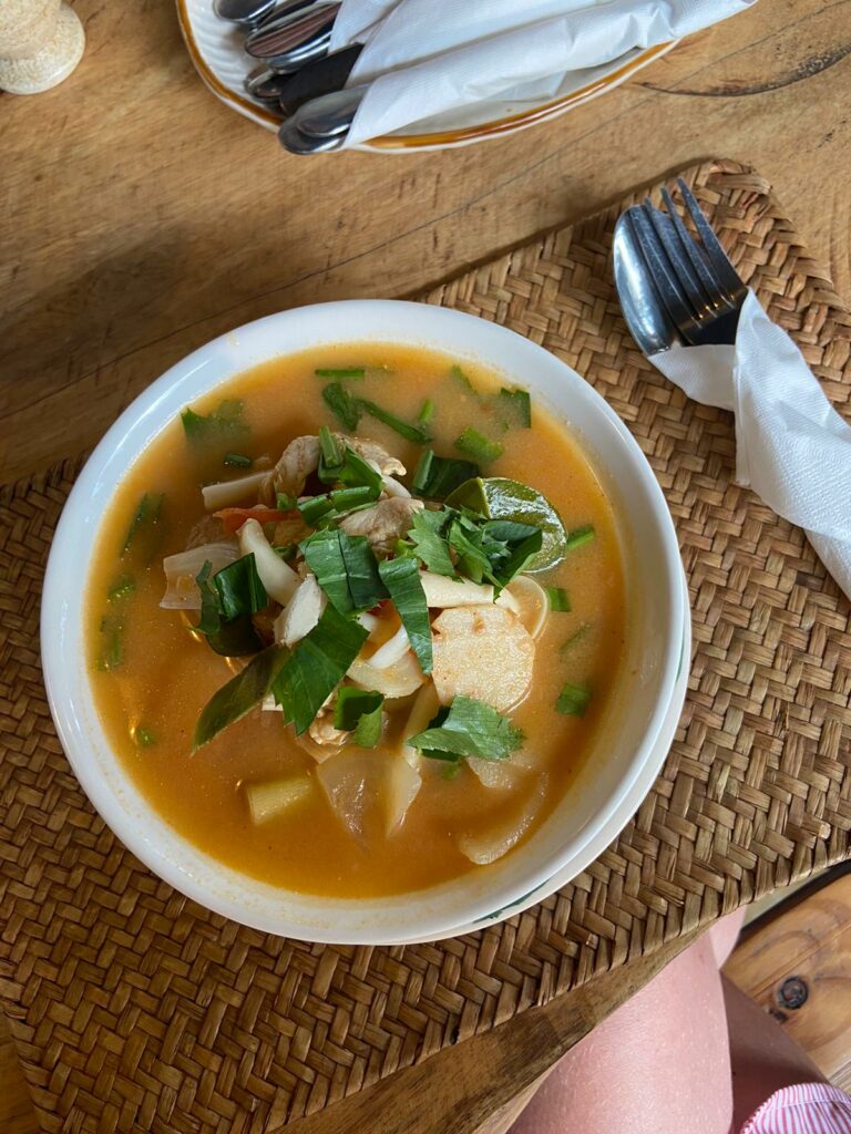 tom yum soup traditionnelle