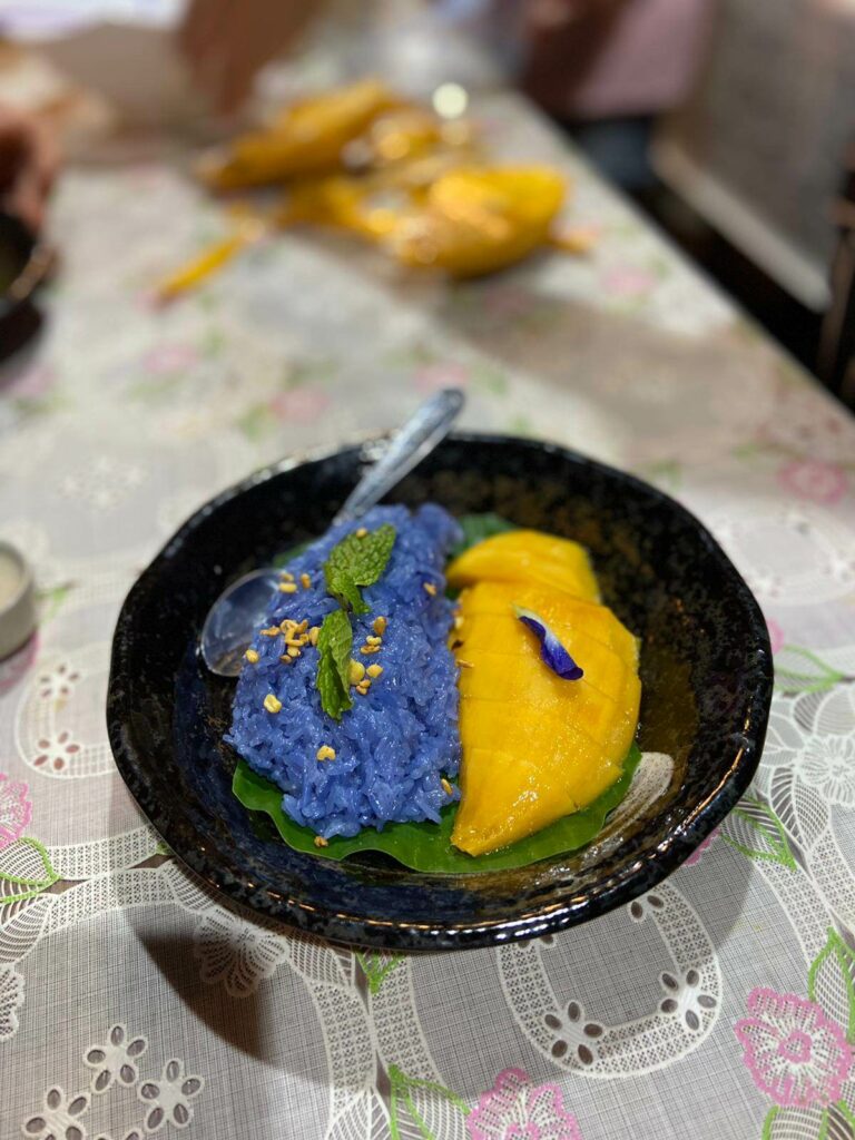 mango sticky rice traditionnel