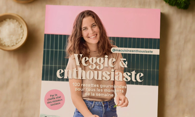 livre Ma Cuisine Enthousiaste – idée cadeau fête des mères Lille
