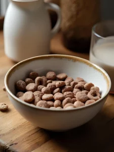 Chocapic maison dans un bol